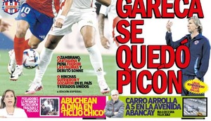 GARECA SE QUEDÓ PICÓN