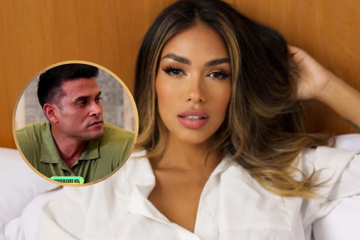 Shirley Arica y Christian Domínguez