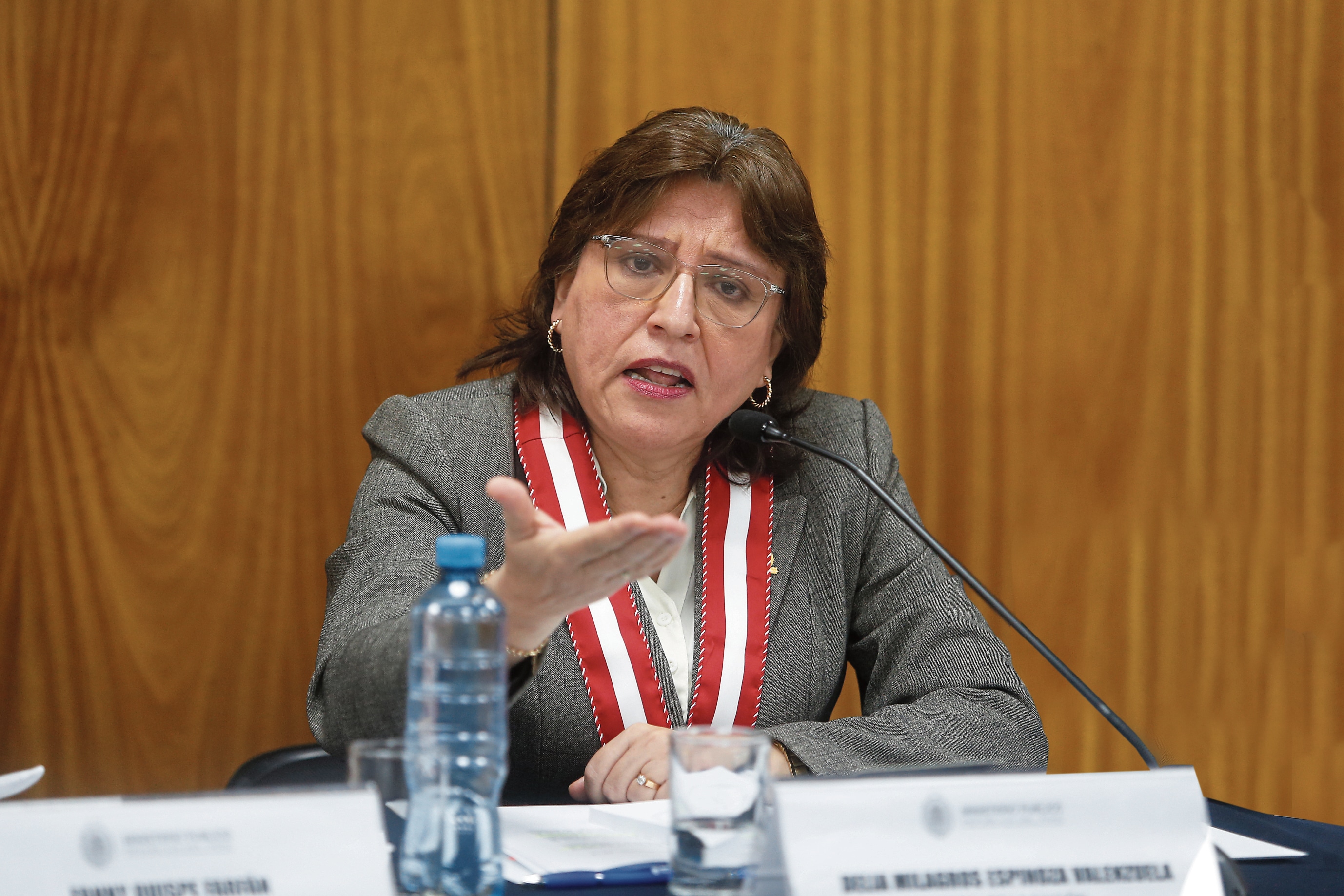 Delia Espinoza fue destituida como fiscal suprema (Fotos: Mario Zapata N. / @photo.gec)