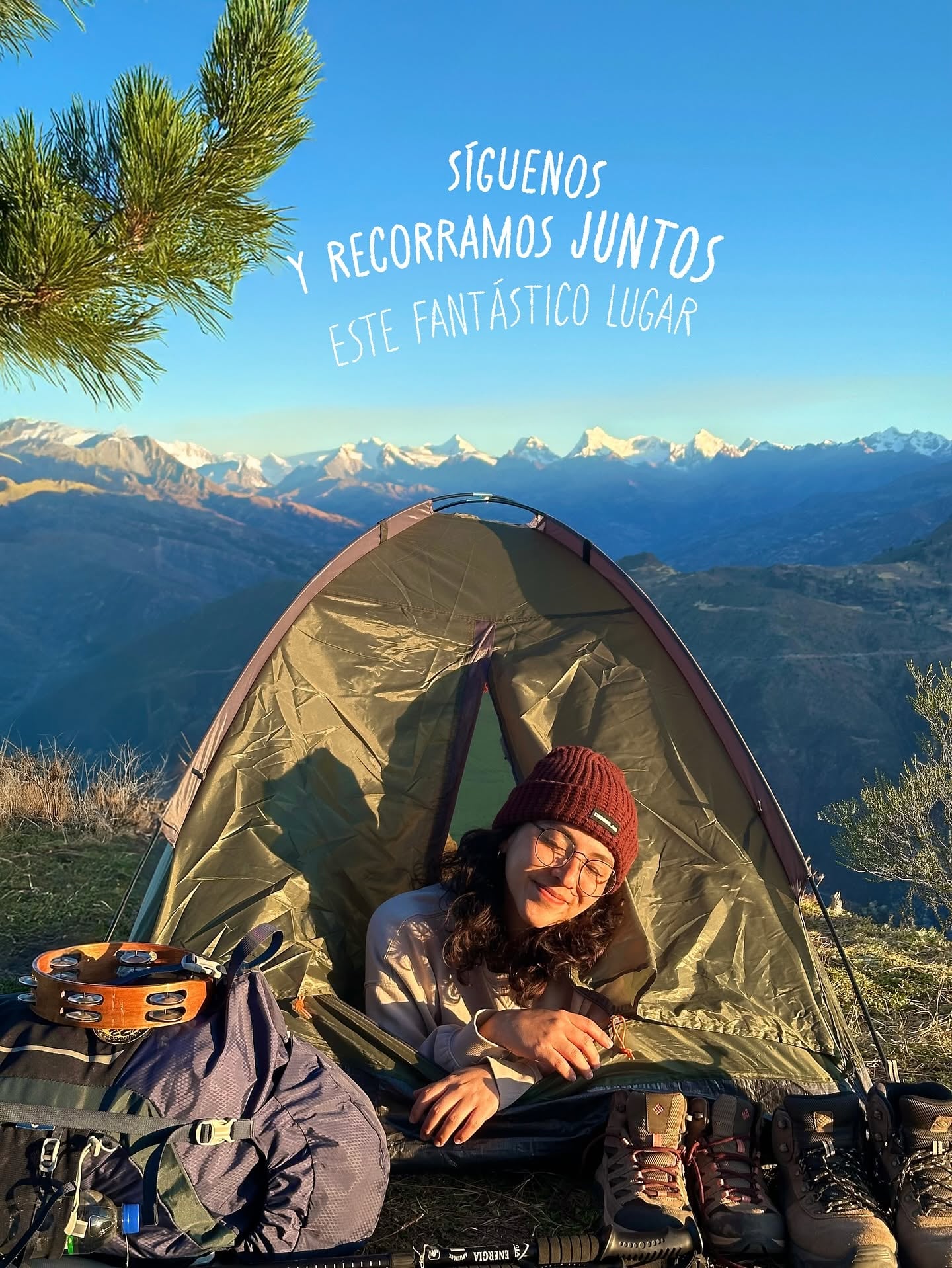 En sus videos también dan tips para hacer campamentos, trekking y turismo de aventura. Foto: Facebook Isa y Jean.