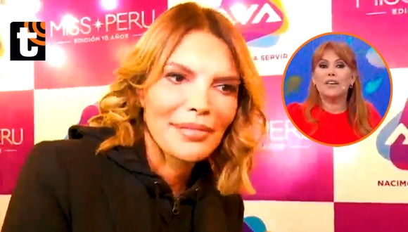 TROME - Jessica Newton arremete contra Magaly por criticar el ‘Miss Perú’: “Feliz de que viva pendiente de mí”