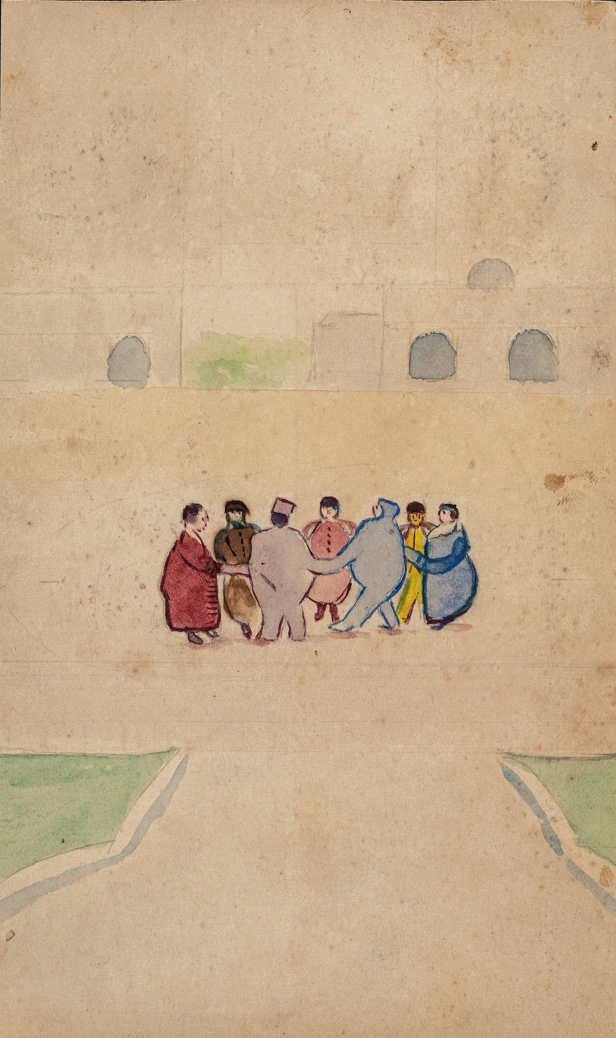 "La danza inmóvil". Entre 1910 y 1925. Fuente: José María Eguren/ Biblioteca Nacional del Perú.