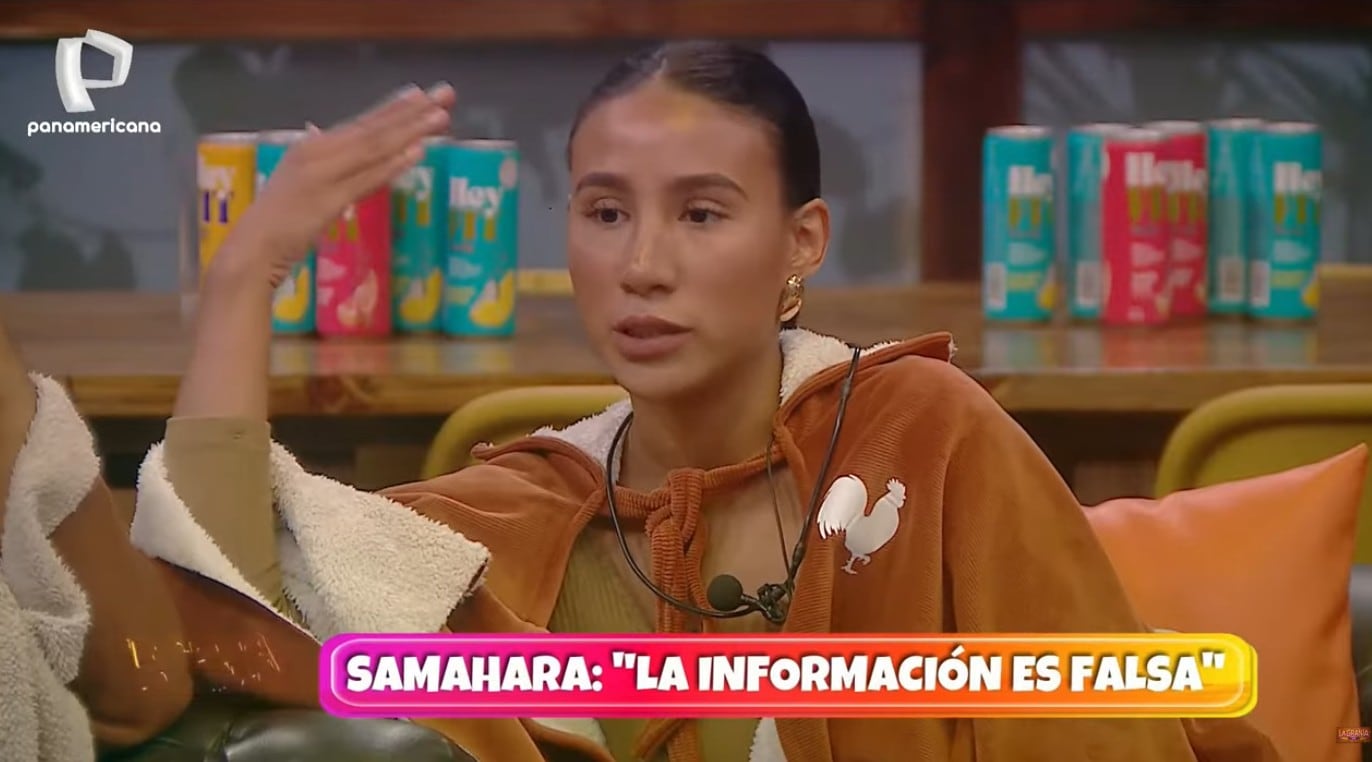Samahara Lobatón respondió con todo a Gabriela Herrera.