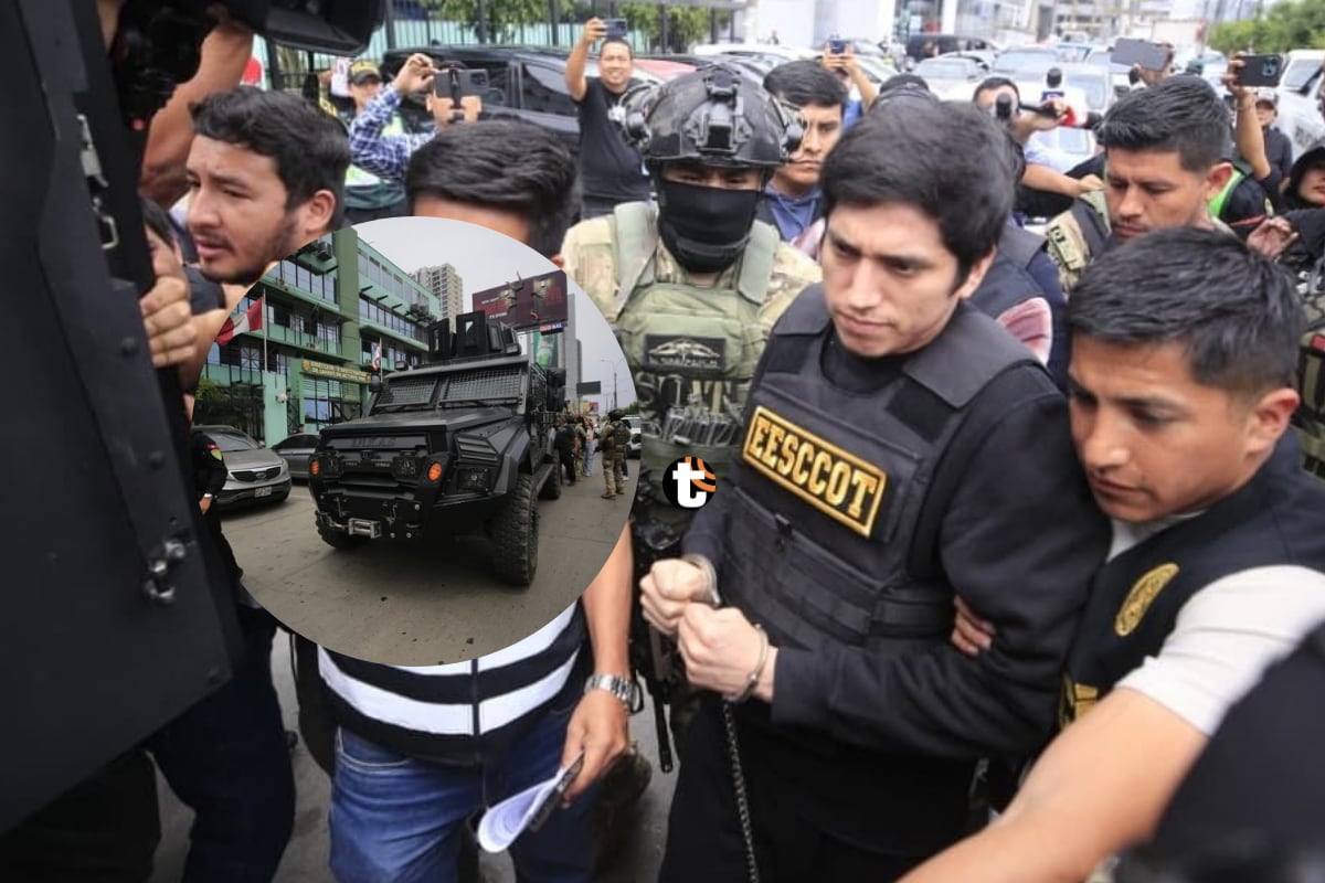 ¡Jhonsson Pulpo rumbo a la Base Naval! Va resguardado en ‘La Bestia’ para cumplir 36 meses de prisión preventiva