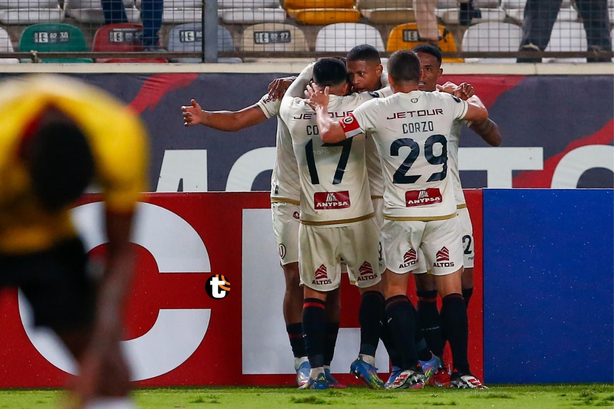 Universitario derrotó a Barcelona de Guayaquil con gol de Alex Valera