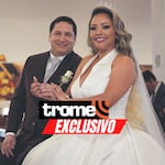 Vanessa Valencia dio el ‘sí, acepto’ con tremendo velo de novia de siete metros a lo Lady Diana