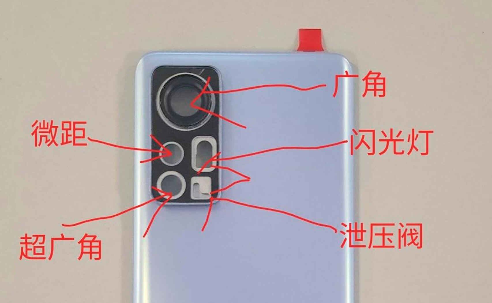 Diseño del módulo de cámaras del Xiaomi 12.