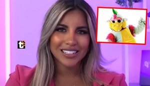 Gabriela Herrera pensó que Timoteo era REAL y quedó en shock cuando trabajó con él: “Yo creí que era un dragoncito”