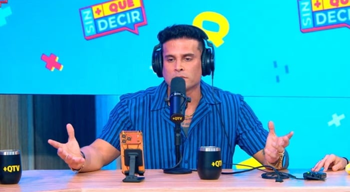 Christian Domínguez en Sin más que decir
