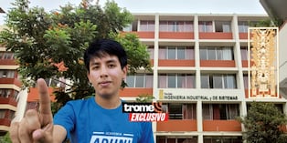 “Hay que ser perseverantes. Habrá caídas, pero tenemos que seguir adelante”, aconseja Ruben Ursua, primer puesto cómputo general en admisión UNFV 2026. (Entrevista y composición foto: Isabel Medina / Trome).