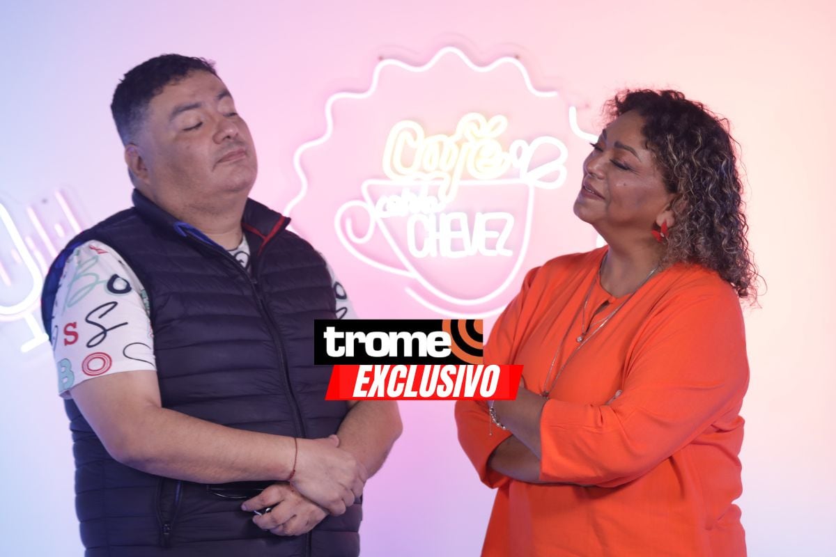 Alfredo Benavides se confiesa en el nuevo porgrama de Trome 'Café con la Chevez'. Fotos: Lenin Tadeo