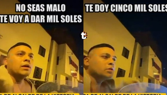 TROME | Seguridad del alcalde de La Victoria intentó sobornar con S/5 mil a serenos para huir. Video: ATV