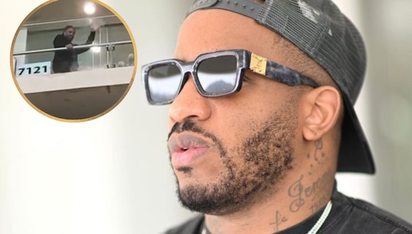 TROME - Jefferson Farfán es captado en palco del Estadio Nacional en el Perú vs. Brasil: Así alienta a la selección peruana