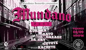 ¡Rock peruano en una sola noche! Mundano Fest reúne a Kuraka, Gato Garage, Da Cat, Coyote y Kachete