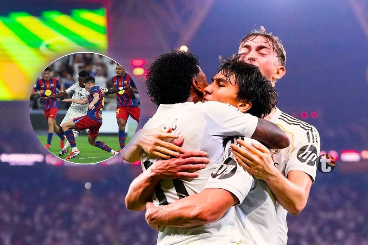 Vinicius Jr. anota golazo de antología y empata la Supercopa de España 2026