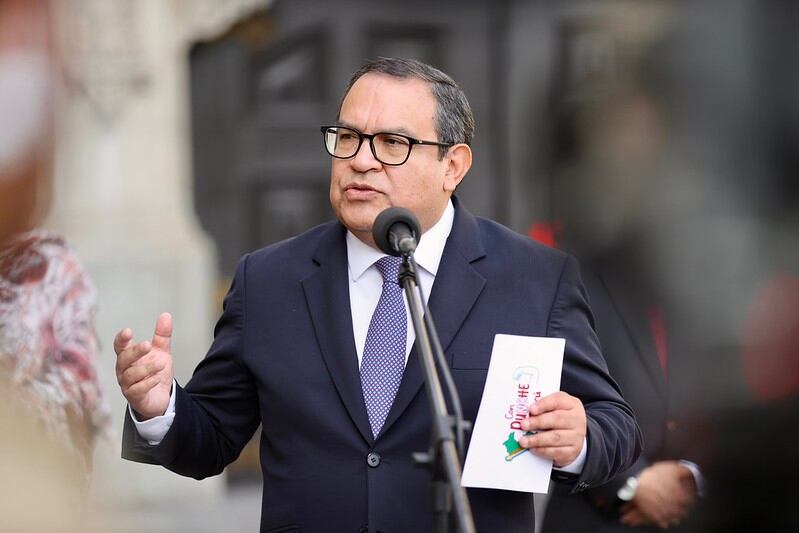 Alberto Otárola, presidente del Consejo de Ministros, dijo que hoy conoceremos al reemplazo de Vicente Romero como titular del Ministerio del Interior (Foto: PCM)