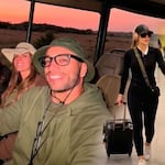 Alejandra Baigorria y Said Palao reaparecen juntos tras viaje a Sudáfrica