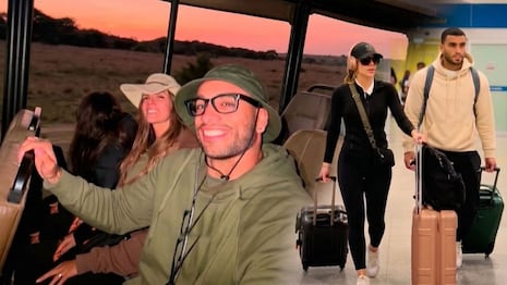 Alejandra Baigorria y Said Palao reaparecen juntos tras viaje a Sudáfrica