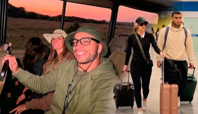 Alejandra Baigorria y Said Palao reaparecen juntos tras viaje a Sudáfrica