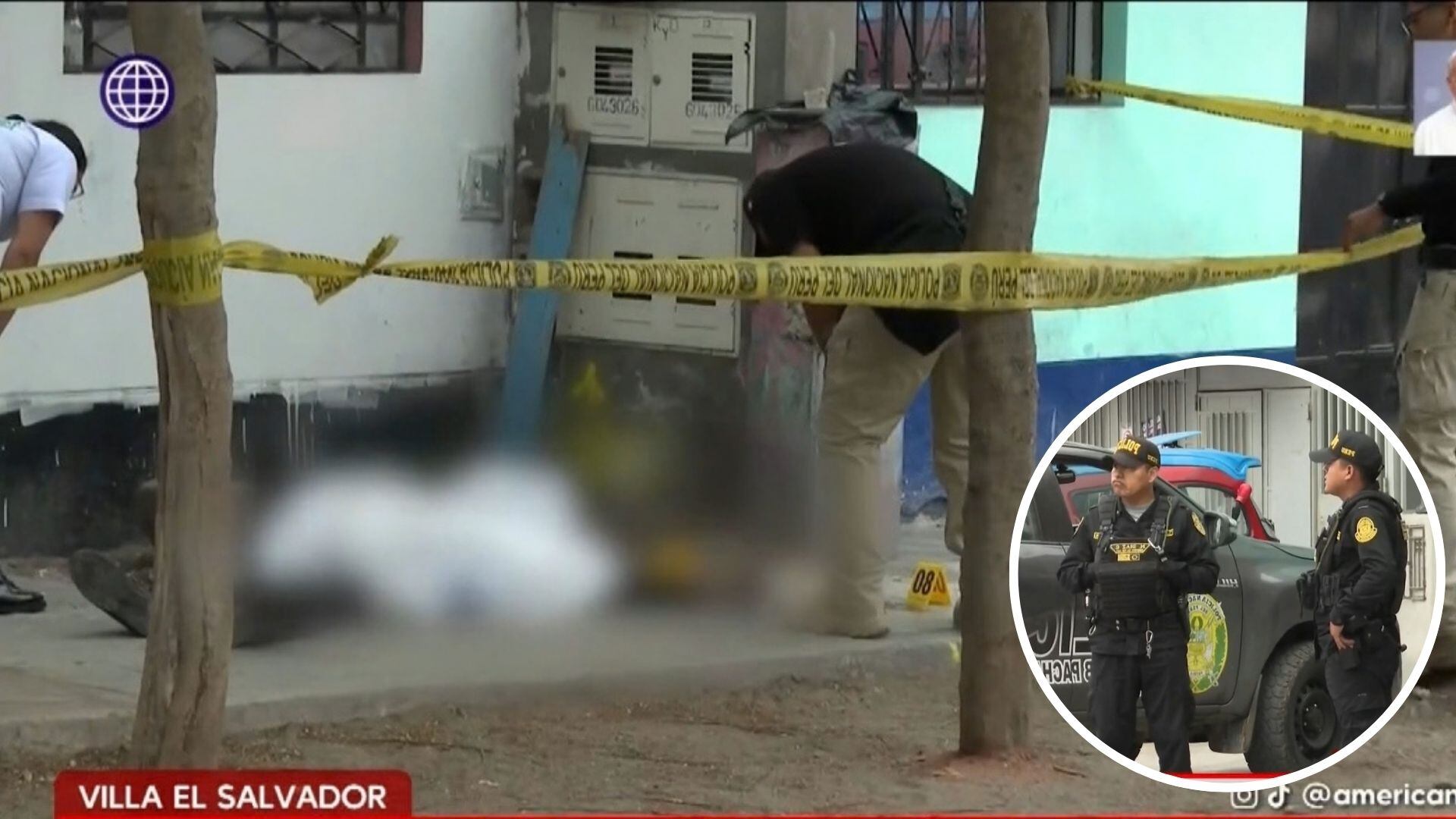 Doble asesinato cerca de colegio en Villa El Salvador