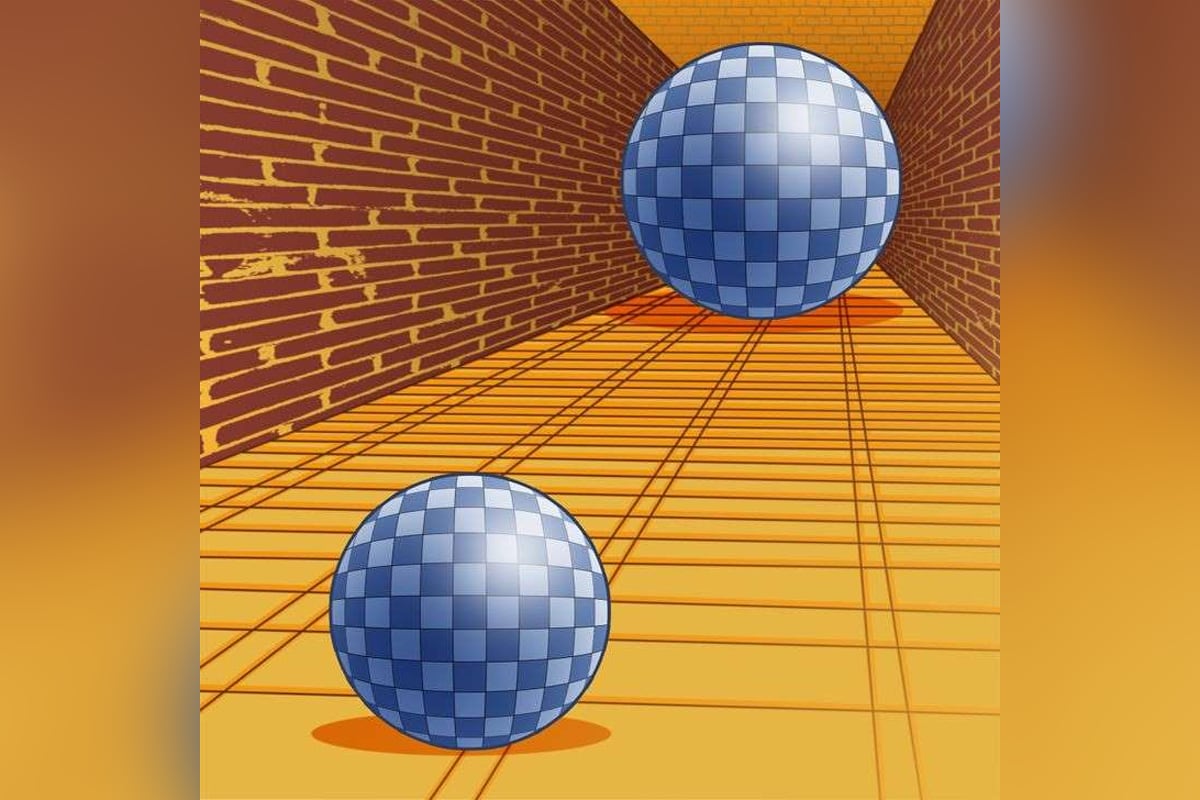 En esta ilusión óptica, debes decidir qué bola es más grande mirando la imagen. (Foto: Brightside.me)