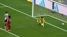 Agustín Canobbio puso el 2-1 de Uruguay sobre Cabo Verde en los descuentos del primer tiempo | VIDEO