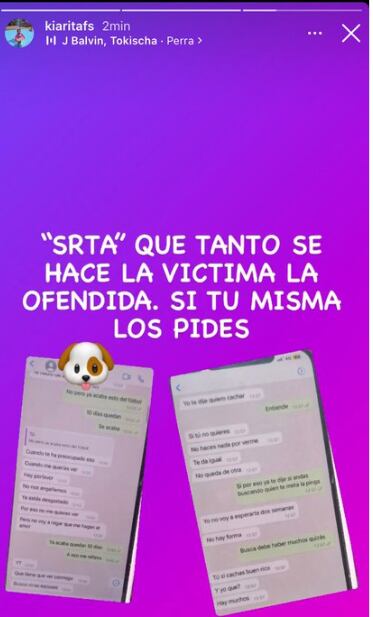 Hermana de Rosa Fuentes difunde íntimos chats que serían entre la tombita y Paolo Hurtado