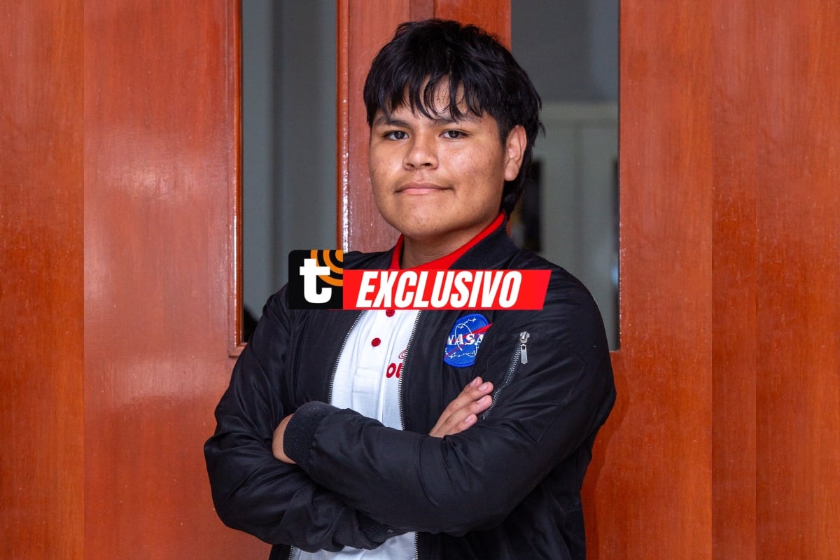 Sueña con ser el primer astronauta peruana en pisar la luna y Marte. Foto: Fernando Sangama / Trome.