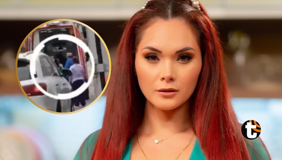 TROME - Génesis Tapia internada en la clínica tras ampay de su esposo