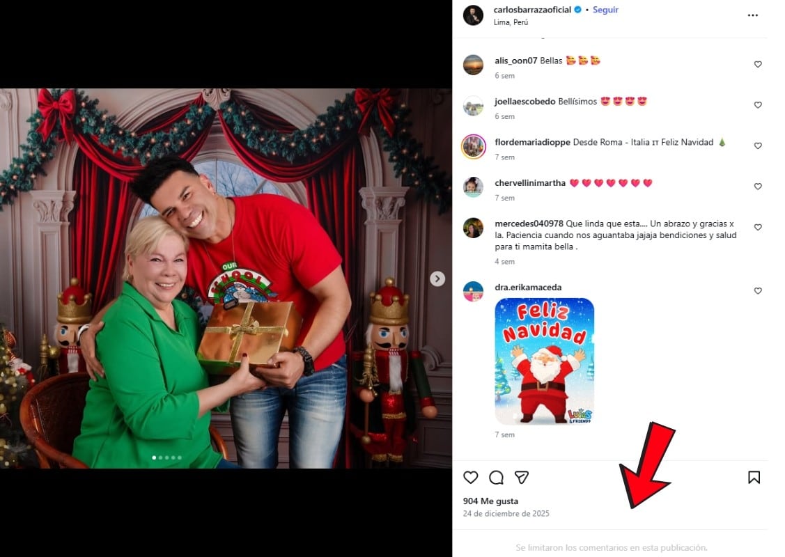 Cantante impidió que siguieran dejándole mensajes en sus publicaciones de Instagram.