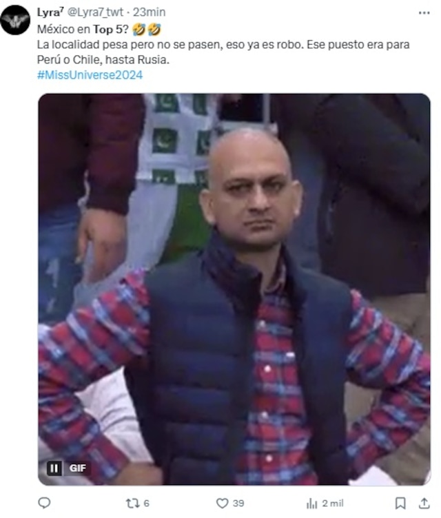 Memes del Miss Universo 2024