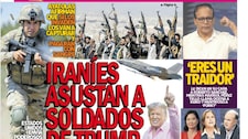 IRANÍES ASUSTAN A SOLDADOS DE TRUMP