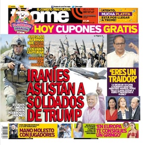 IRANÍES ASUSTAN A SOLDADOS DE TRUMP