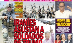 IRANÍES ASUSTAN A SOLDADOS DE TRUMP