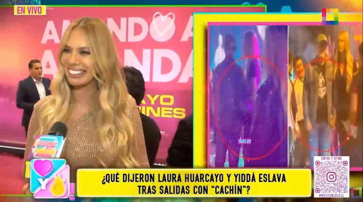 Laura Huarcayo vuelve a afirmar que Carlos Alcántara es solo su amigo.