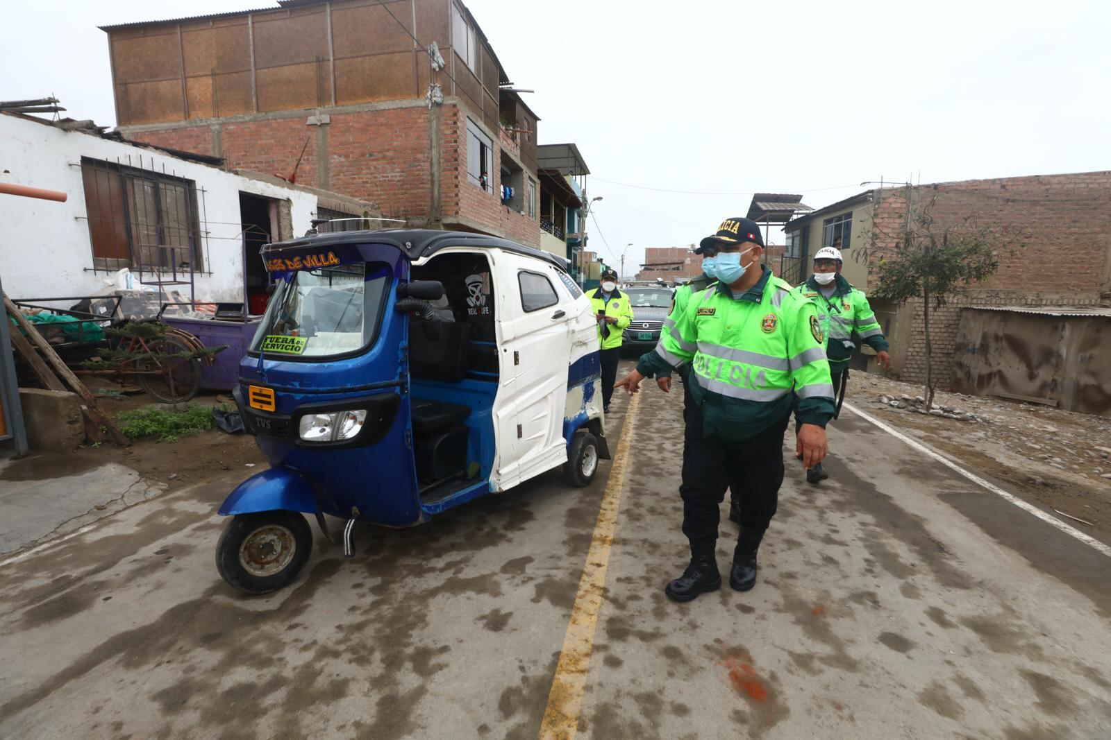 intervención ocurrió en la urbanización 'Las Delicias de Villa', en Chorrillos. | Foto: Gonzalo Córdova