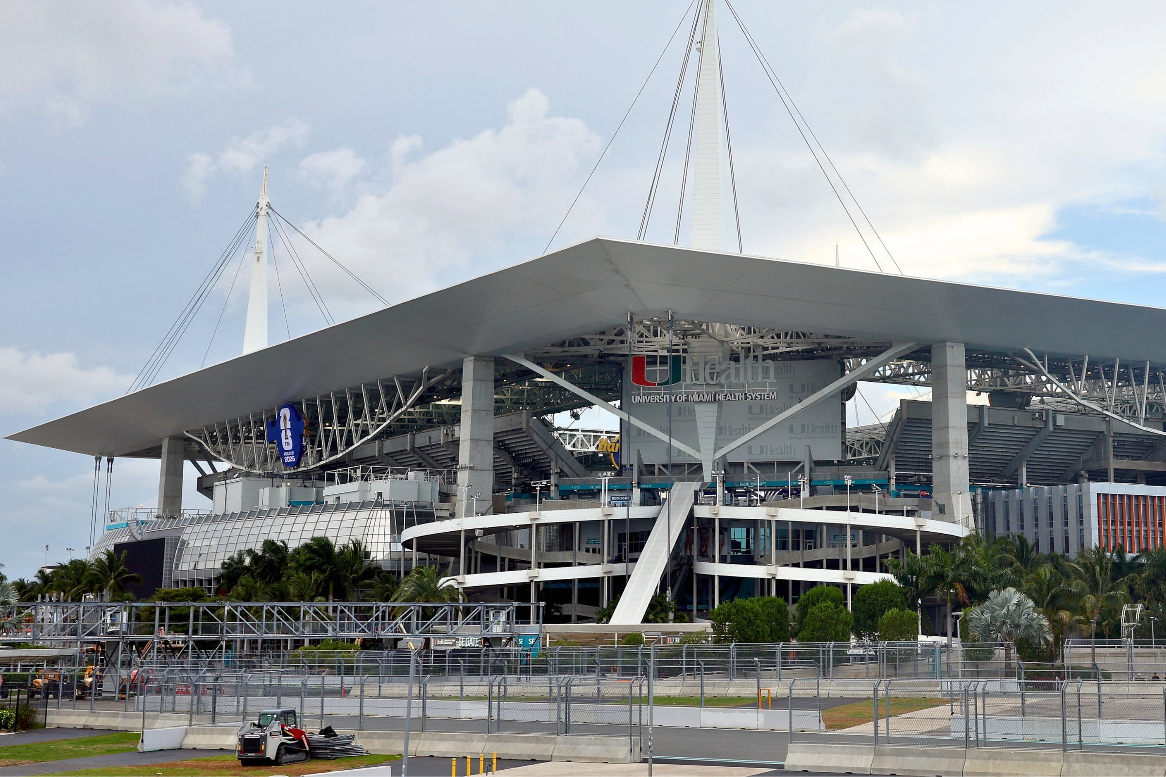 El Hard Rock Stadium, durante la Copa del Mundo de la FIFA 2026, se llamará Miami Stadium (Foto: AFP)