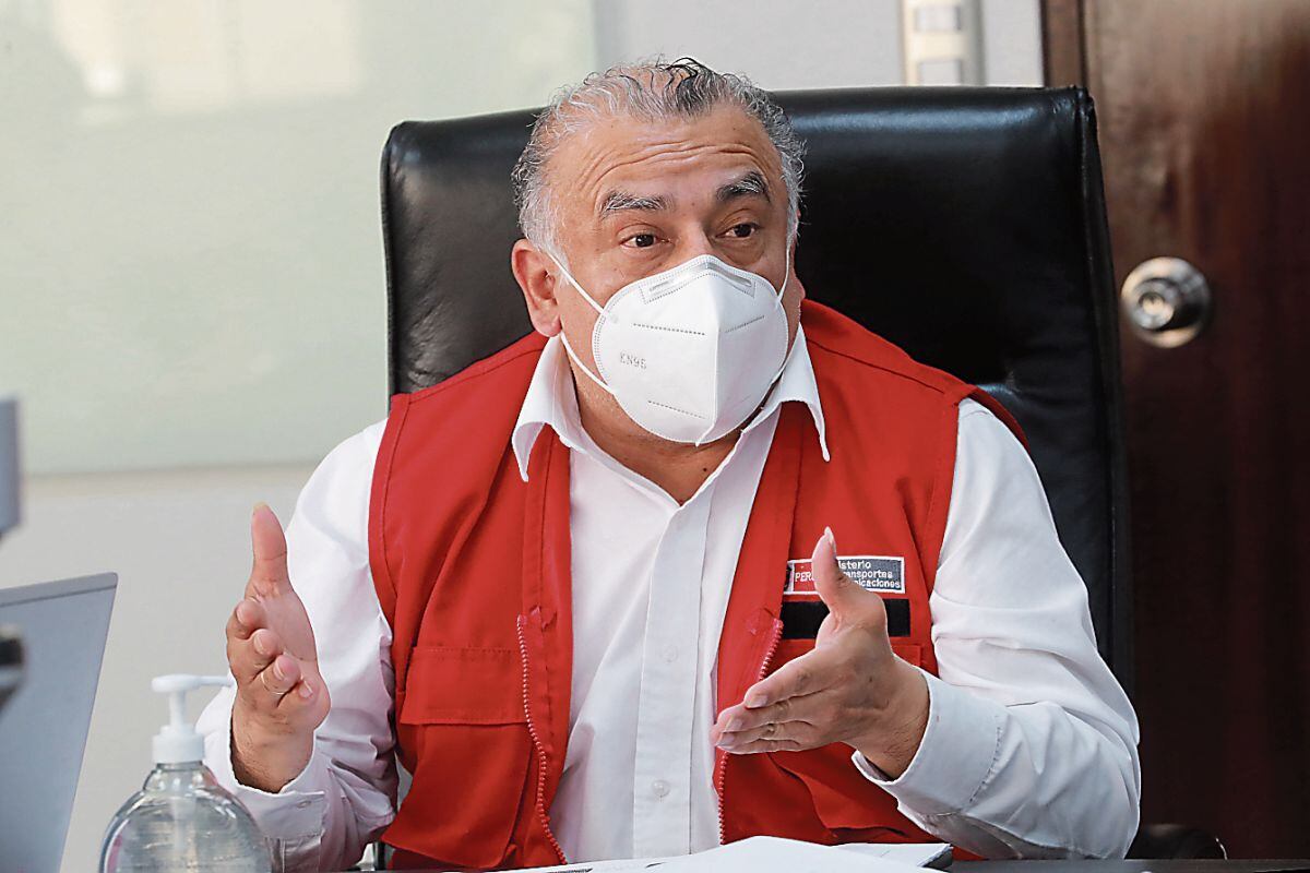 Ministro de Transportes y Comunicaciones, Eduardo González. (Foto: MTC)