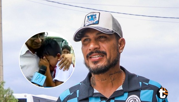 Niño conmueve a todos con camiseta pintada con plumón para recbir a Paolo Guerrero en complejo de la UCV (Video: Canal N)