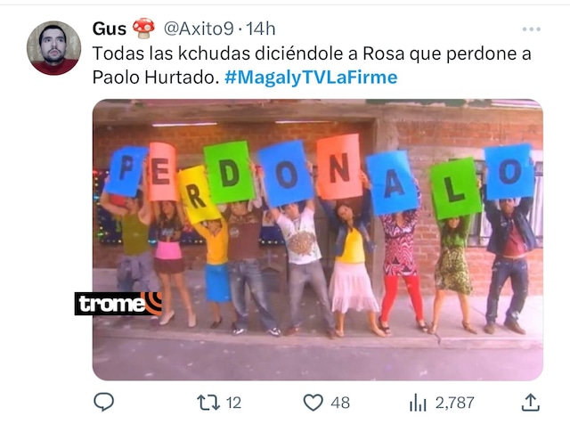 Paolo Hurtando en entrevista con Magaly Medina sobre Jossmery Toledo