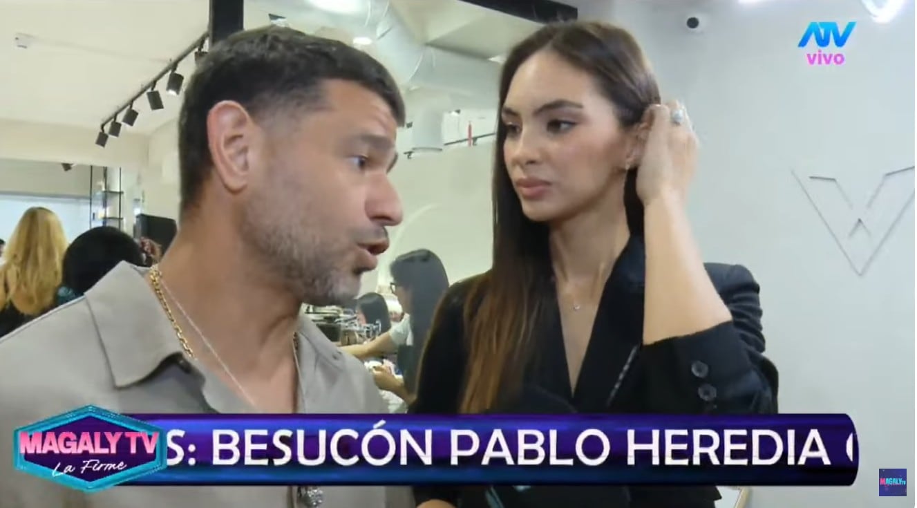 Natalie Vértiz explica por qué discutió con Yaco Eskenazi.