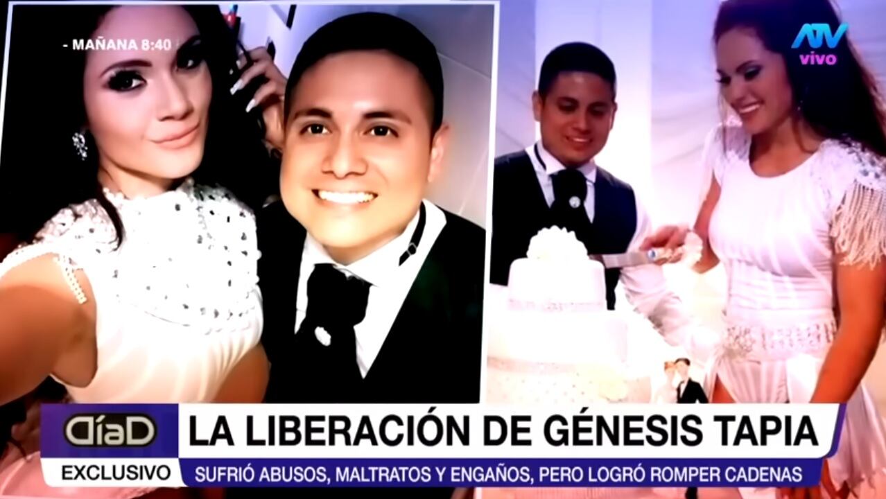 Fotos del matrimonio de Génesis Tapia y Kike Márquez.