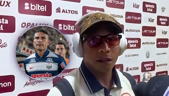 Edison Flores tras el clásico. (Video: Bruno Díaz / Foto: Movistar Deportes)