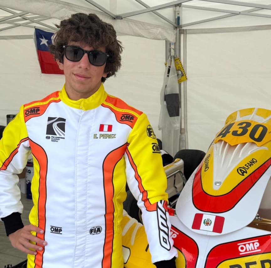 Destacó en primer fecha del FIA Karting Academy Tropy