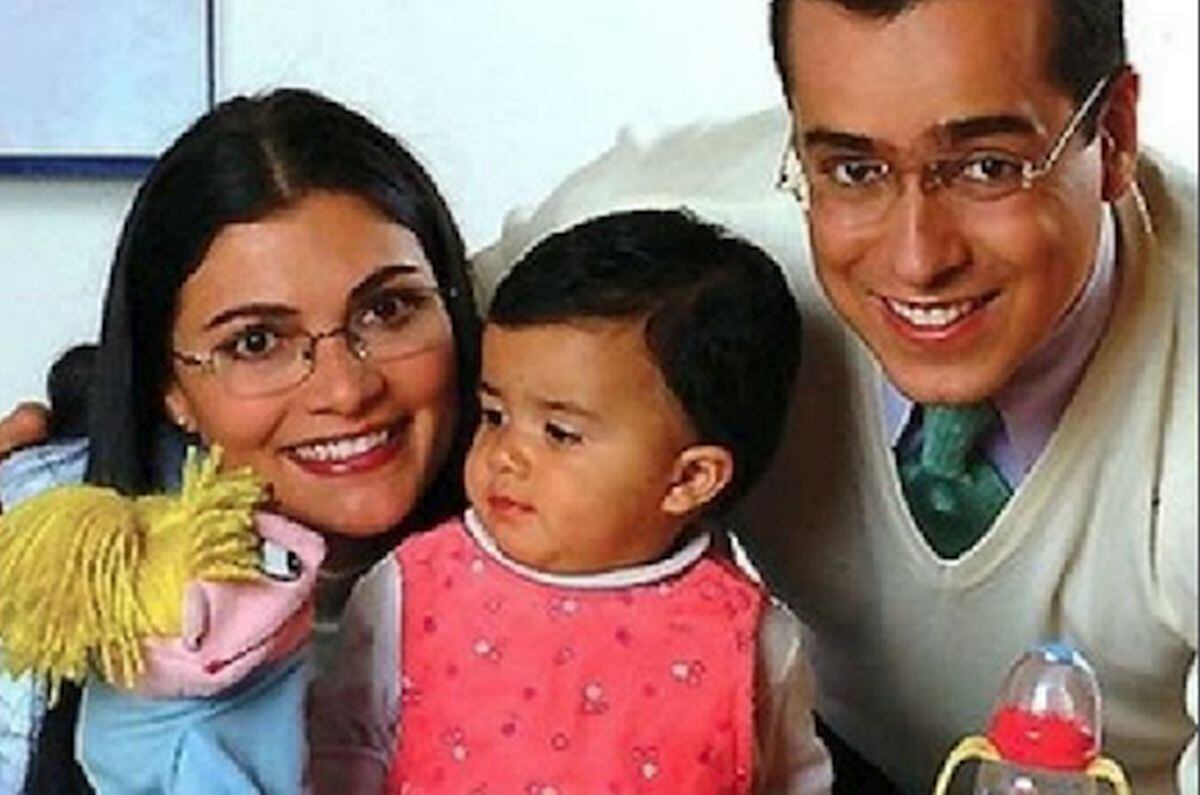 Betty y Don Armando se casaron y tuvieron una pequeña hija llamada Camila (Foto: Canal RCN)