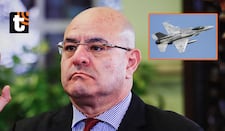 Carlos Díaz presentó su renuncia al Ministerio de Defensa por disputa con el Gobierno sobre compra de cazas F-16