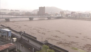 Medio millón de personas llamadas a evacuar por lluvias sin precedentes en Japón