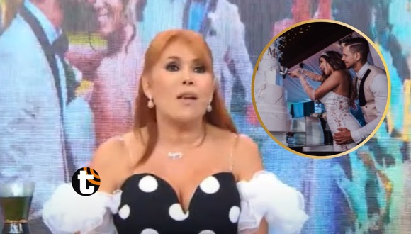 TROME - Magaly vuelve a criticar la boda de Melissa: “Bailó como bataclana, le ganó a Tilsa Lozano”