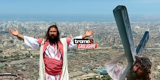 Mario Valencia, conocido como 'Cristo Cholo', junto a su grupo teatral realizará escenificaciones de Semana Santa 2026. (Entrevista: Isabel Medina /Trome)