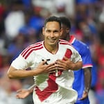 Mira el gol de Renzo Garcés en el Perú - Haití en Miami | VIDEO